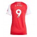 Arsenal Gabriel Jesus #9 Hjemmedrakt Dame 2025-26 Korte ermer